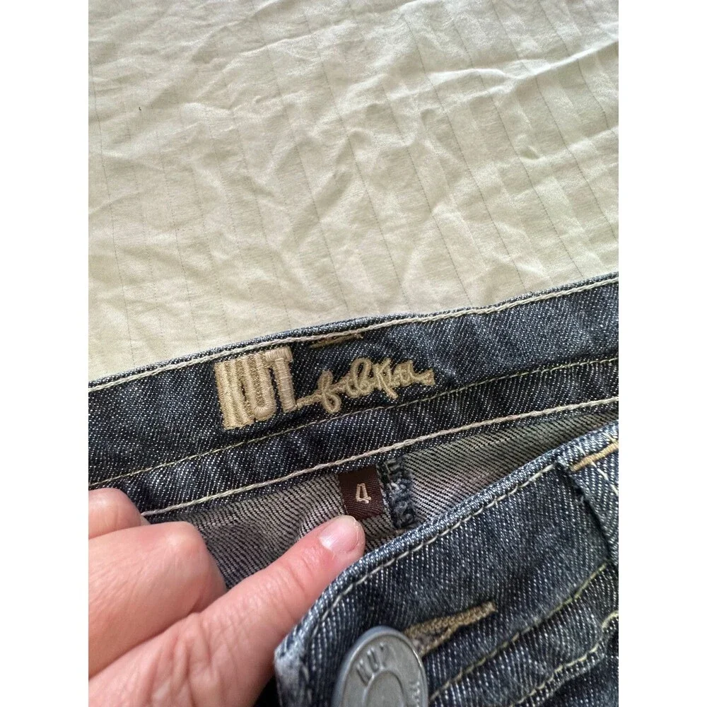 KUT FROM THE KLOTH WOMENS JEANS SHORTS SIZE 4